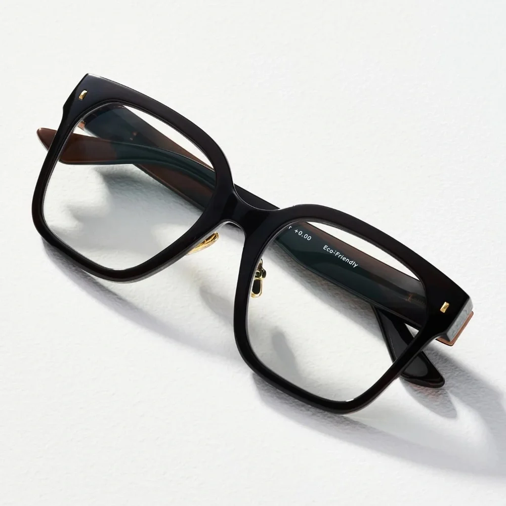 NEW Anthropologie Coffee‎ Peepers Blue Light Filtering Reading Glasses +1.00